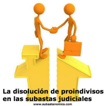La disolución del proindiviso en la subasta judicial