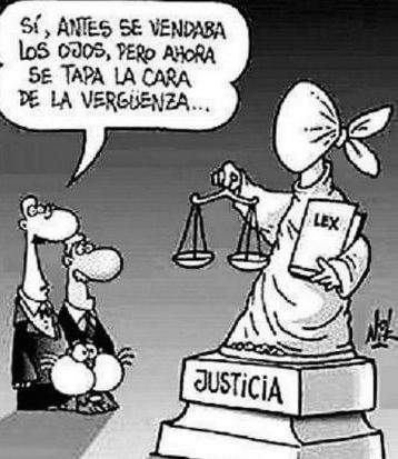 Justicia avergonzada por los desahucios