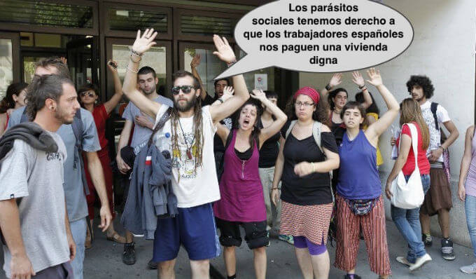 La estrategia anti-okupas para desalojar a esta gentuza