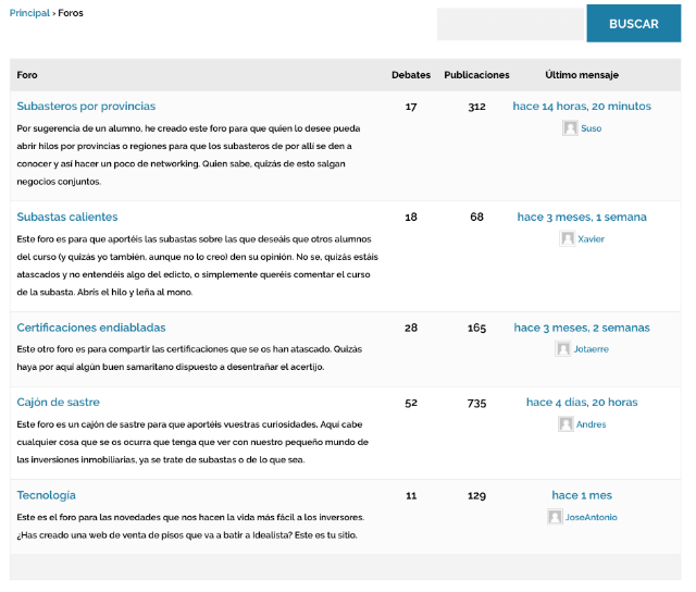 Los Foros de TOPsubastas