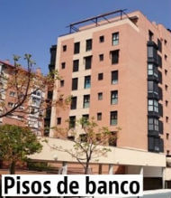 Pisos de banco con okupas