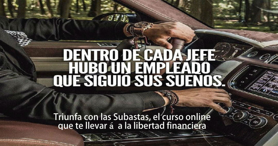 Ser tu propio jefe con las subastas