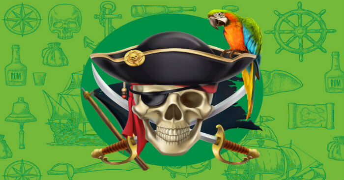 Parte de guerra antipiratería
