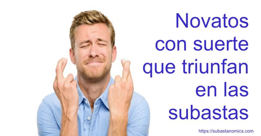 Novatos con suerte que triunfan en las subastas