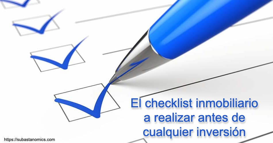Checklist inmobiliario